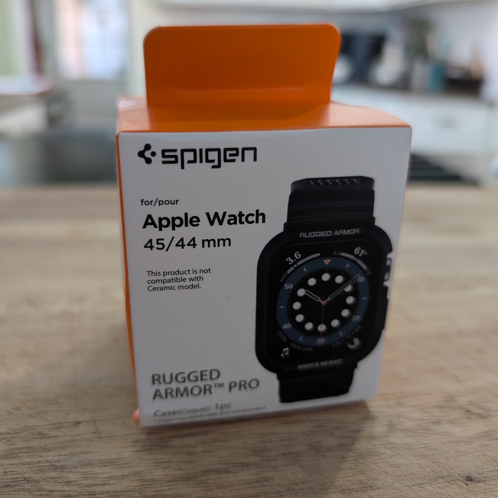 Spigen Rugged Armor Pro Case for Apple Watch - New In Box!! - Picture 4 of 5